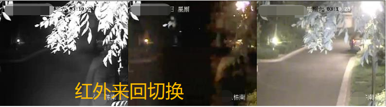 圖像彩色黑白，一直來回切換（ICR震蕩）